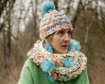 The Who Hat and Whoville Cowl PDF KNITTING PATTERN