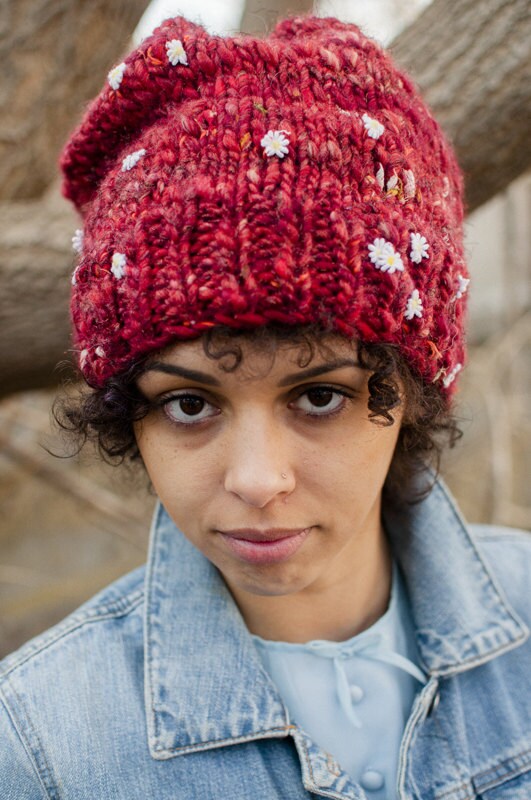 Simply Slouchy Hat PDF KNITTING PATTERN - Etsy