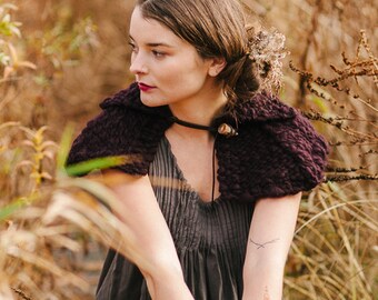 Highland Caplet PDF KNITTING PATTERN