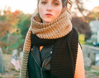 London Calling Scarf PDF KNITTING PATTERN