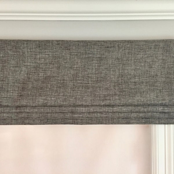 Flat Roman Shade Etsy
