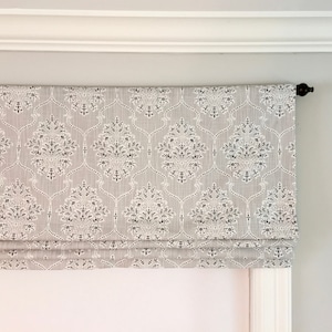 Faux Roman Shade.  Custom Sizing.  Premier Prints Dreamscape French.