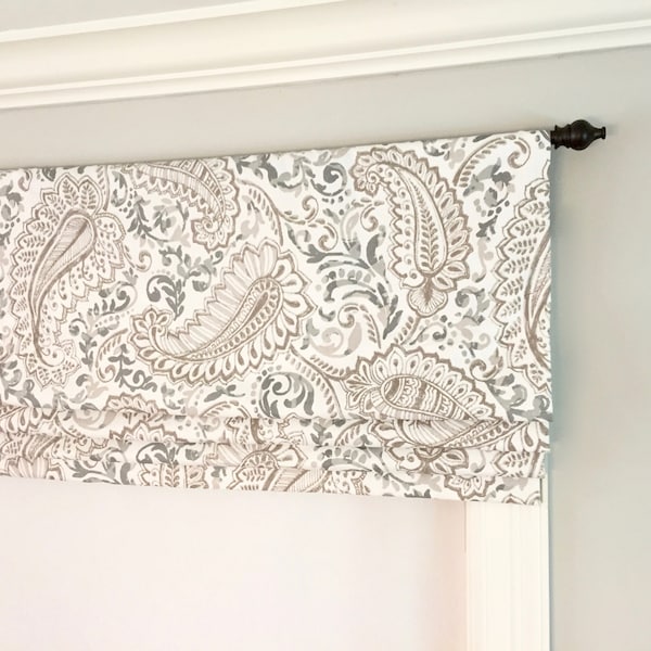 Custom Roman Shade Etsy