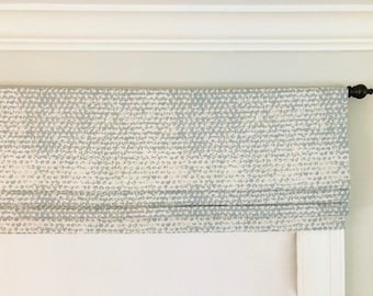 Faux Roman Shade Swatch (Window Valance) Premier Prints Zoey Clay