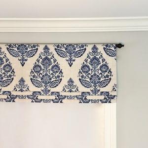 Faux Roman Shades.  Custom Sizing.  Jennifer Adams Lydia Basketweave Antique Blue.