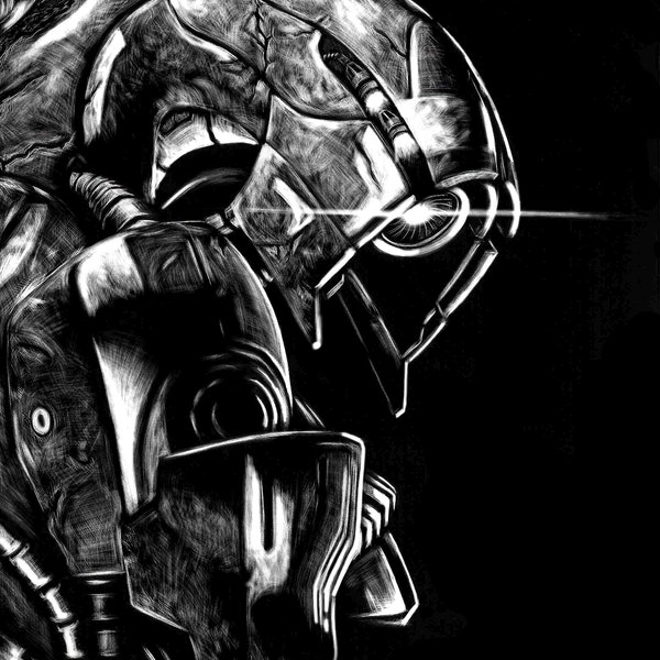 LEGION Mass Effect 8x10 Metal Print
