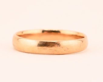 Early Vintage 14k Ring - 1920s Edwardian Gold Band