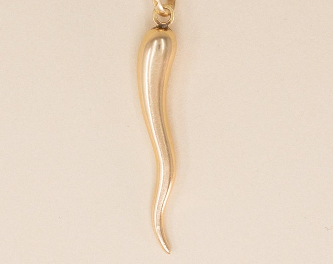 Corno Portafortuna Italiano - Amuleto In Plastica Riciclata, 83mm, Made In Italy Con Cartoncino Esplicativo - Foto 9