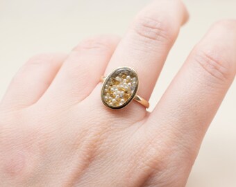 14K リング　レトロ アンティーク 14k 宝石ロケット リング - 1800 年代ビクトリア朝