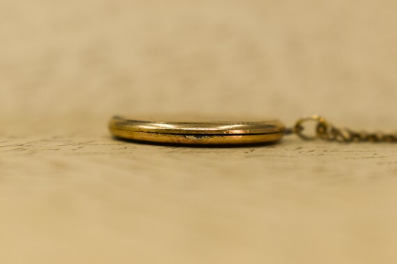 Antique Gold Filled Locket - 1920s Edwardian Lock… - image 5