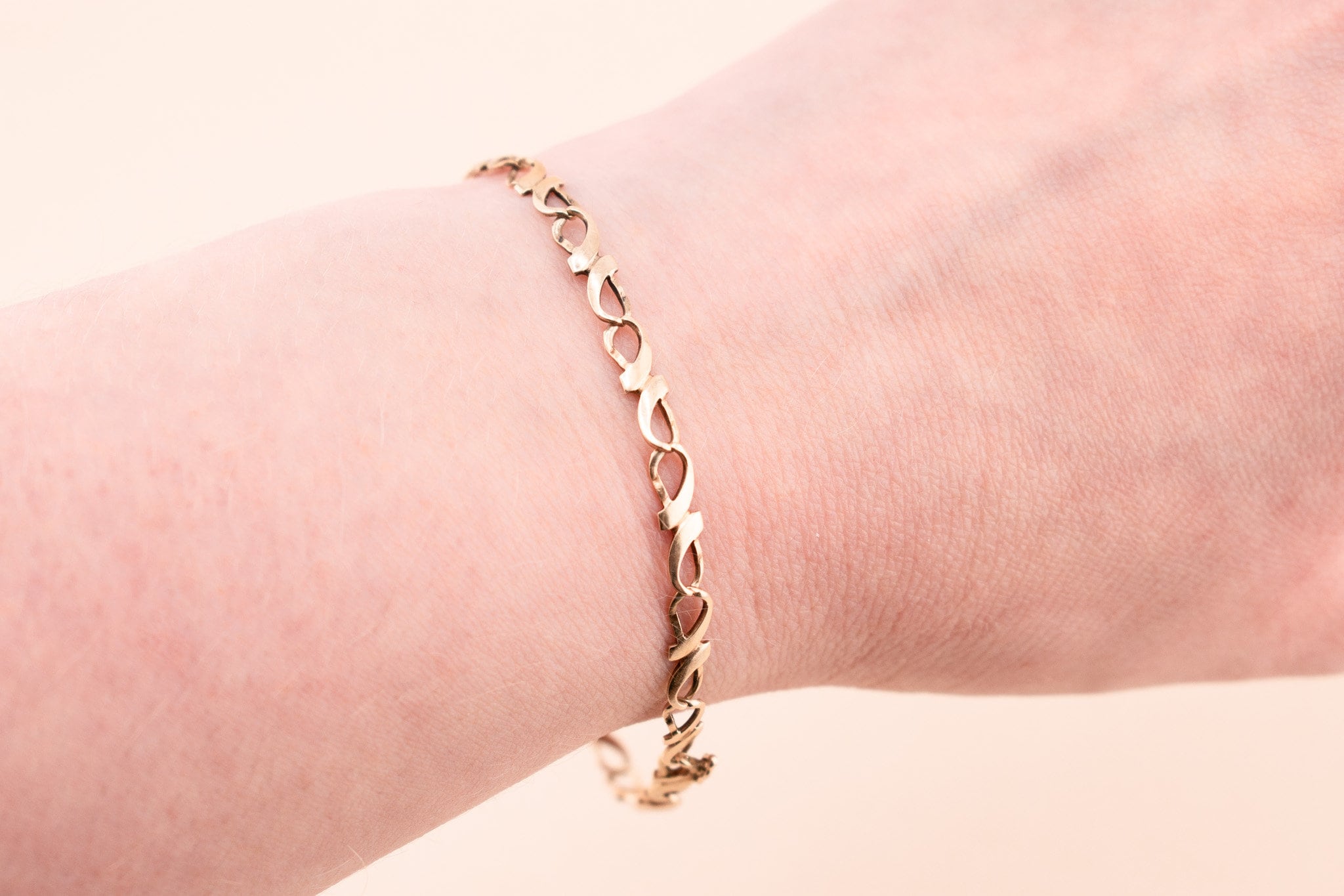 ヴィンテージ 10k ブレスレット - ヴィンテージ ソリッド 10k