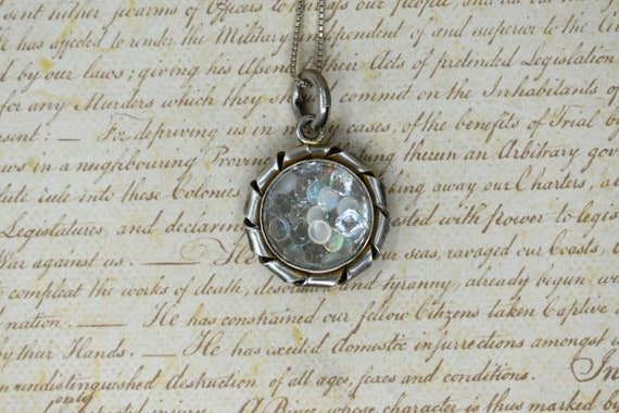 Antique Sterling Shaker Locket - 1900s Edwardian S