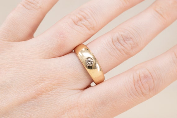 Vintage chunky gold rings deals