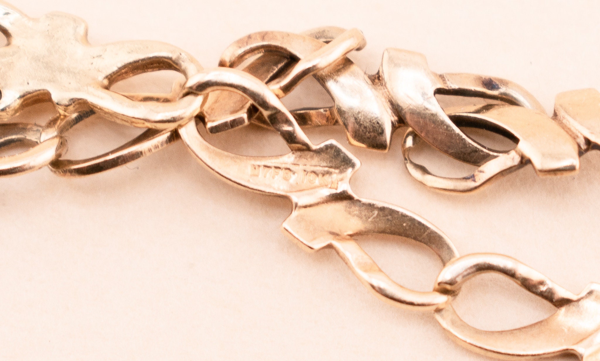 ヴィンテージ 10k ブレスレット - ヴィンテージ ソリッド 10k