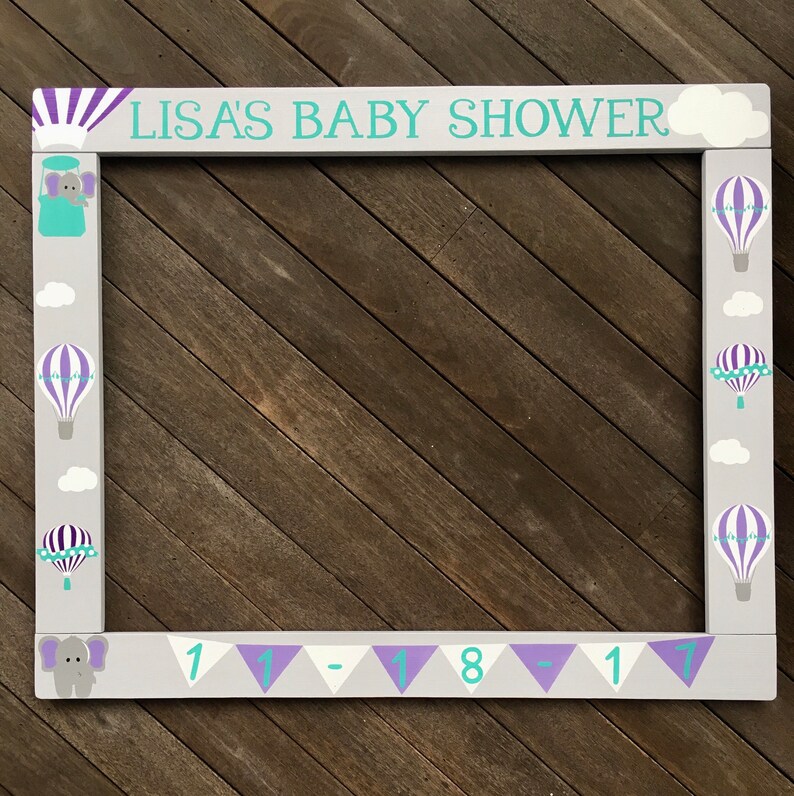 Baby Shower Photo Booth Frame Twins Photobooth Frame Baby Etsy