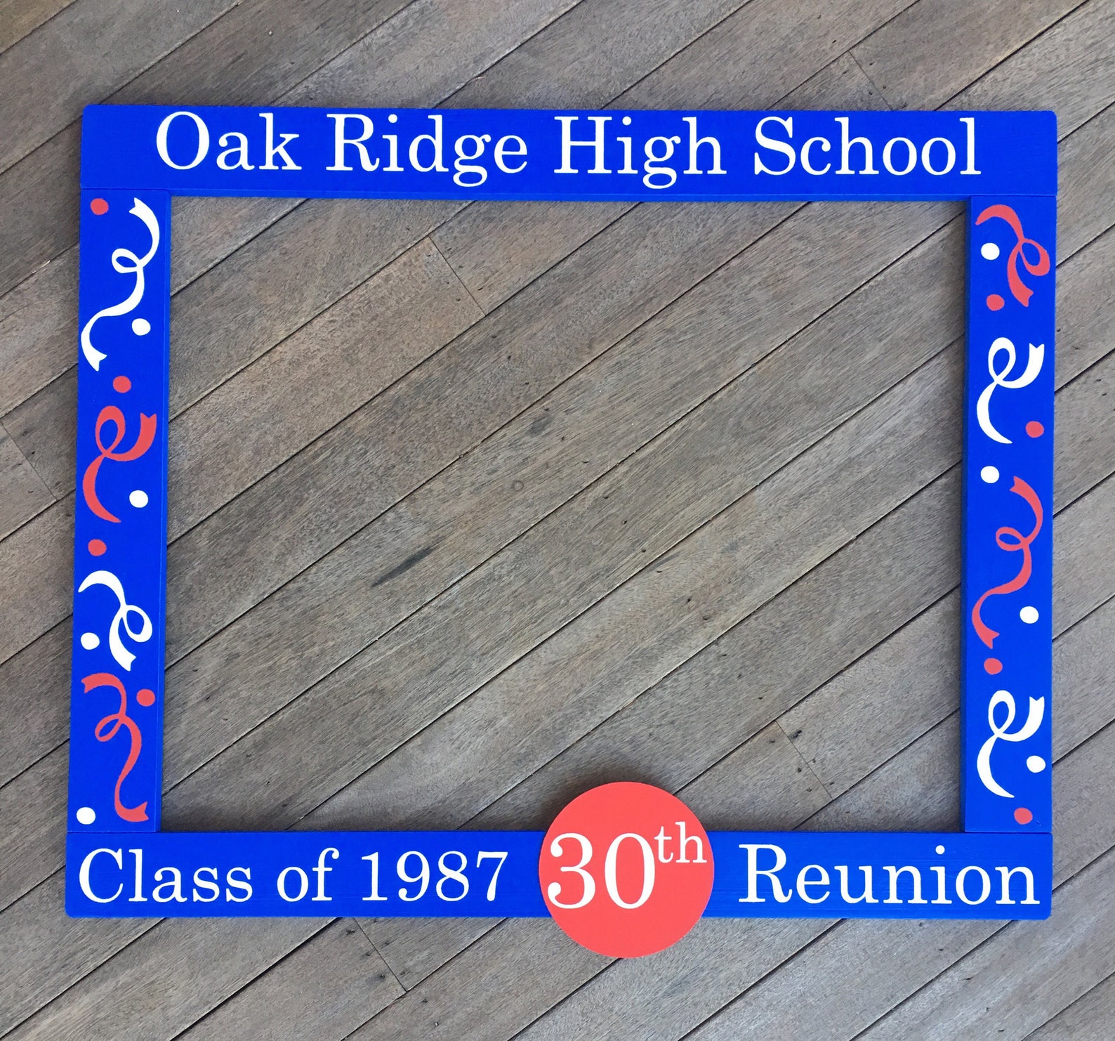 Reunion Photobooth Frame High School Class Reunion Photo Etsy