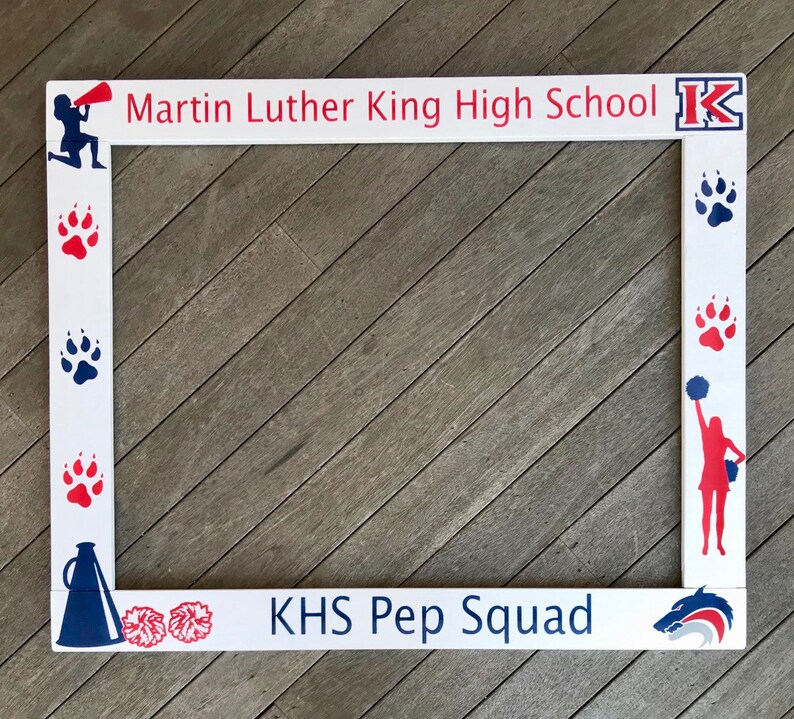 Sports Photo Booth Frame Football Photobooth Team Etsy