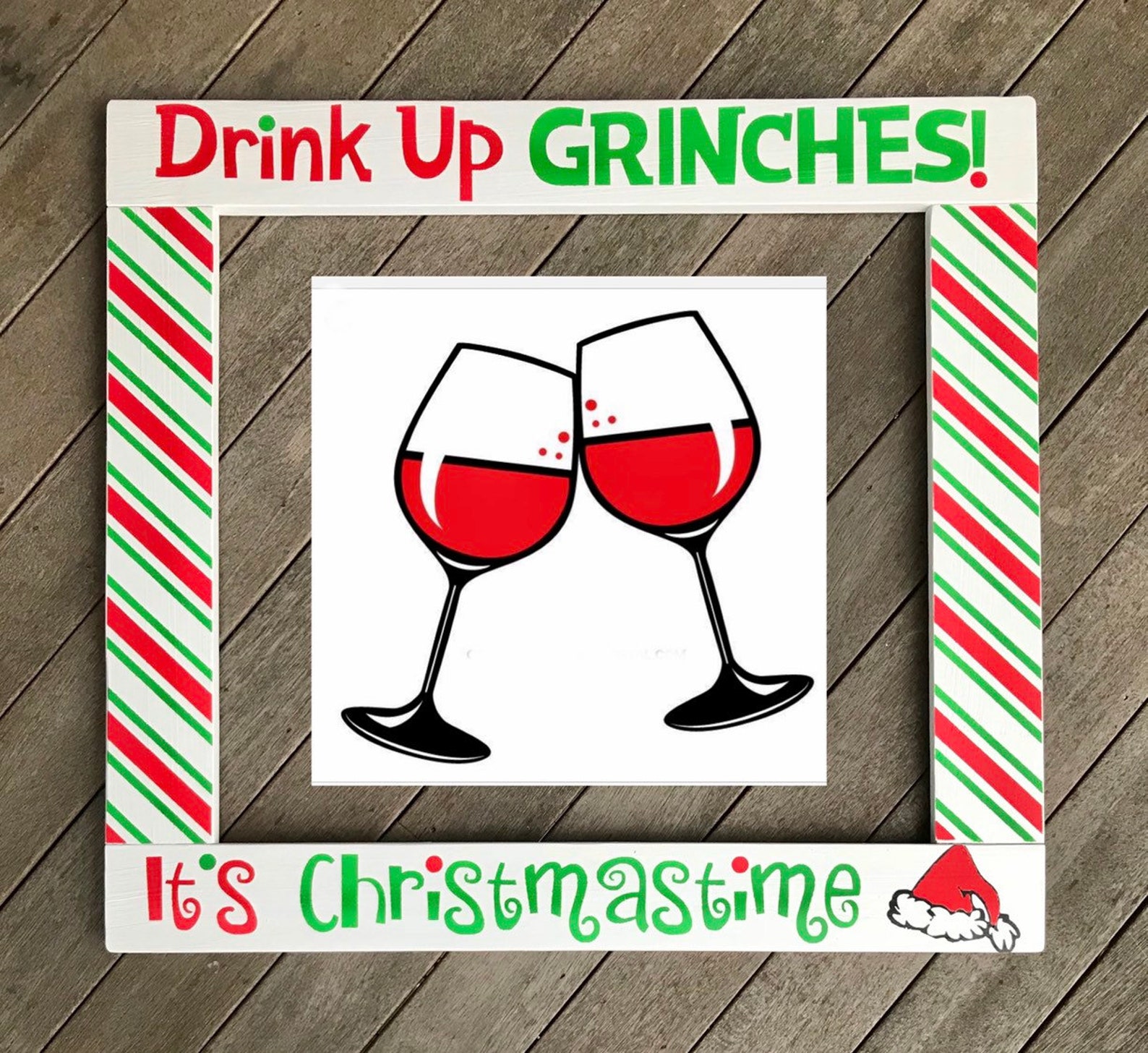 Christmas Photo Booth Holiday Grinch Photobooth Christmas | Etsy