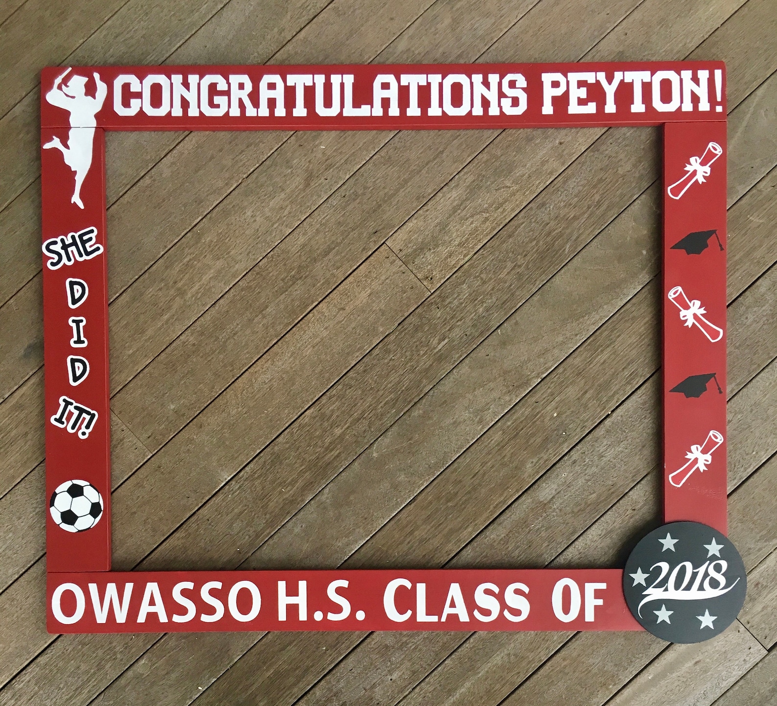 Photo Booth Frame -graduation Photo Booth Prop - Photo Booth Prop ...