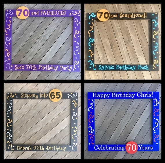 Cadre De 30e Photomaton Accessoire De Fete De 40e Etsy France