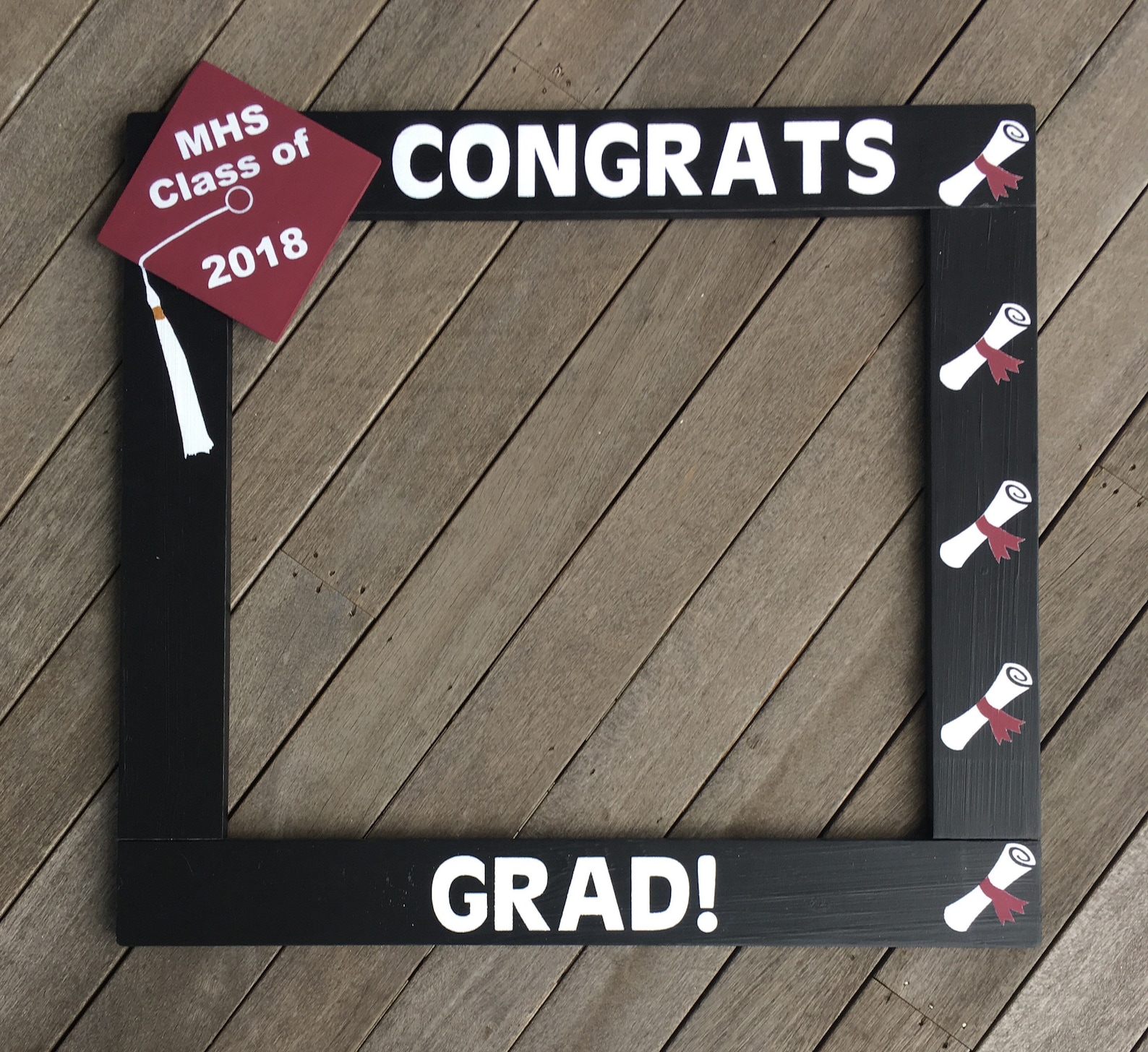 Photo Booth Frame/graduation Photo Booth Prop/photo Booth Etsy