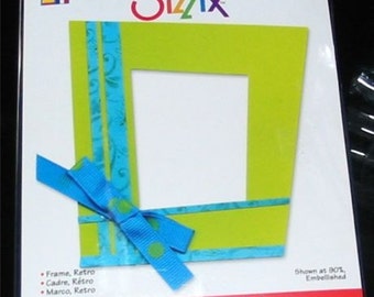 Retro Frame 655003 Sizzix Originals Die