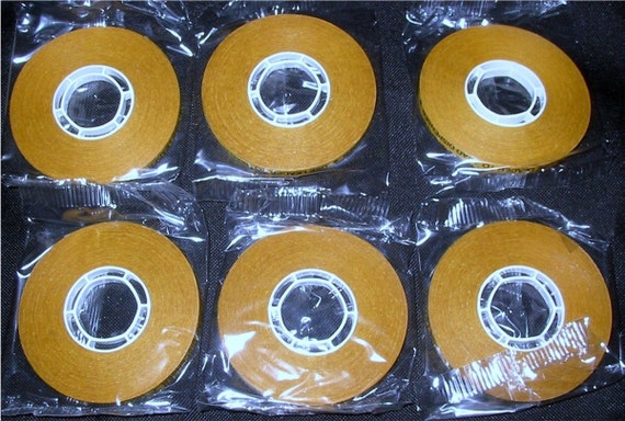6 Rolls of 1/4 Acid-free ATG Gun Adhesive Tape Runner Refills 36 Yards Each  