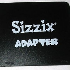 Sizzix Adapter to use wafer-thin metal-etched 2 x 2" QuicKutz dies