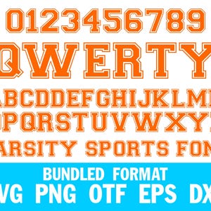 Varsity Font SVG, Jersey Font Svg, Sports SVG Alphabet, Varsity Letters ...