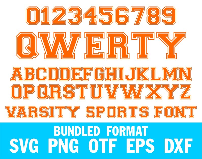 Varsity Font SVG, Jersey Font Svg, Sports SVG Alphabet, Varsity Letters ...