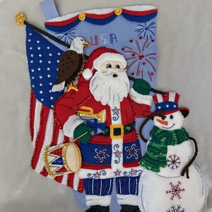 USA Julstrumpa