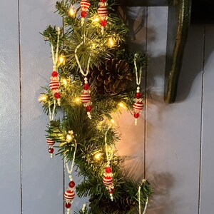 Peppermint Drop Handmade Christmas Ornament image 8