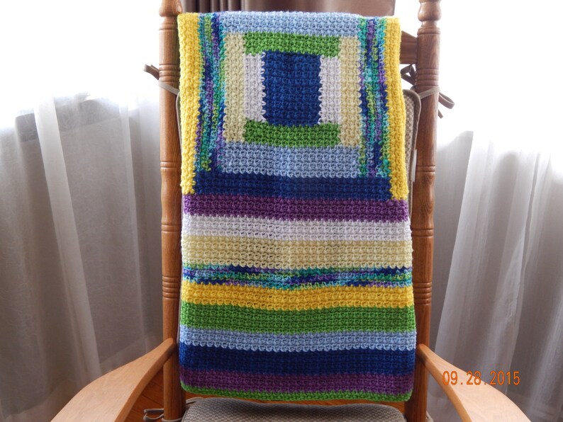 Crocheted Throw Etsy