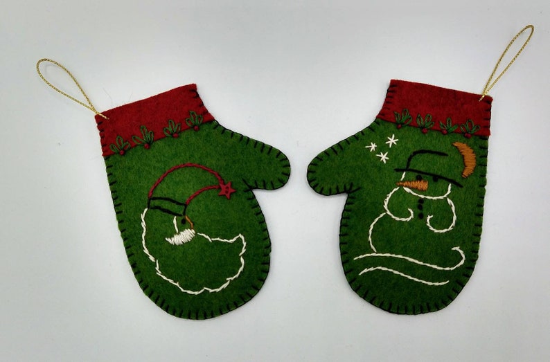 Mittens Christmas Ornaments