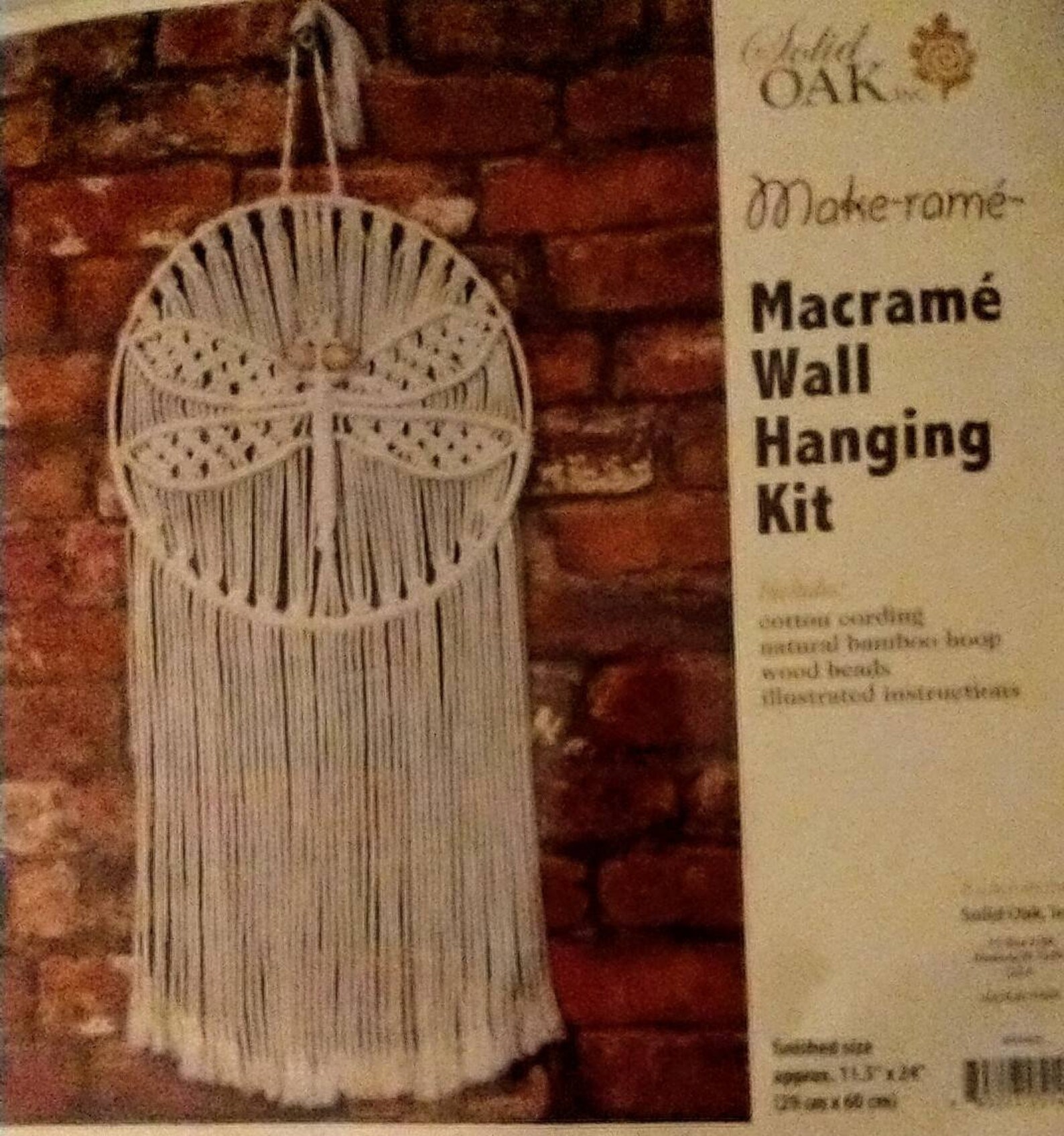 Dragonfly Macrame Wall Hanging Etsy