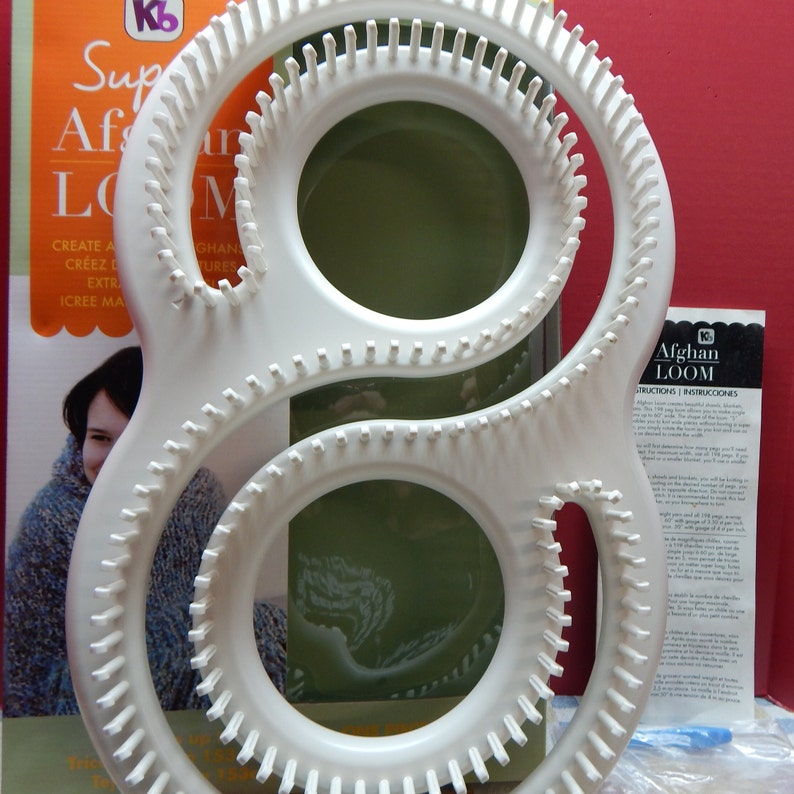 Knitting Board Super Afghan Loom 60 Wide 198 Pegs Etsy