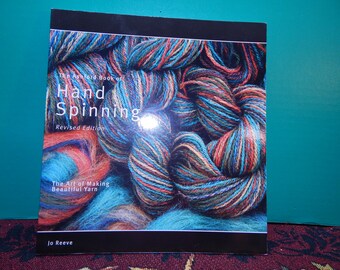 Hand Spinning Ashford Book Soft Cover 120 Pages 9x9 Fiber Carding Spinning and more