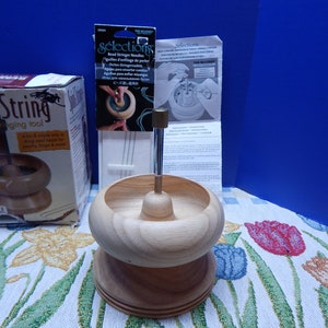 Bead Spinner Bead Stringing Tool Wooden Bead Spinner for Seed Bead  Stringing Seed Bead Tool-1 Piecs -  Singapore