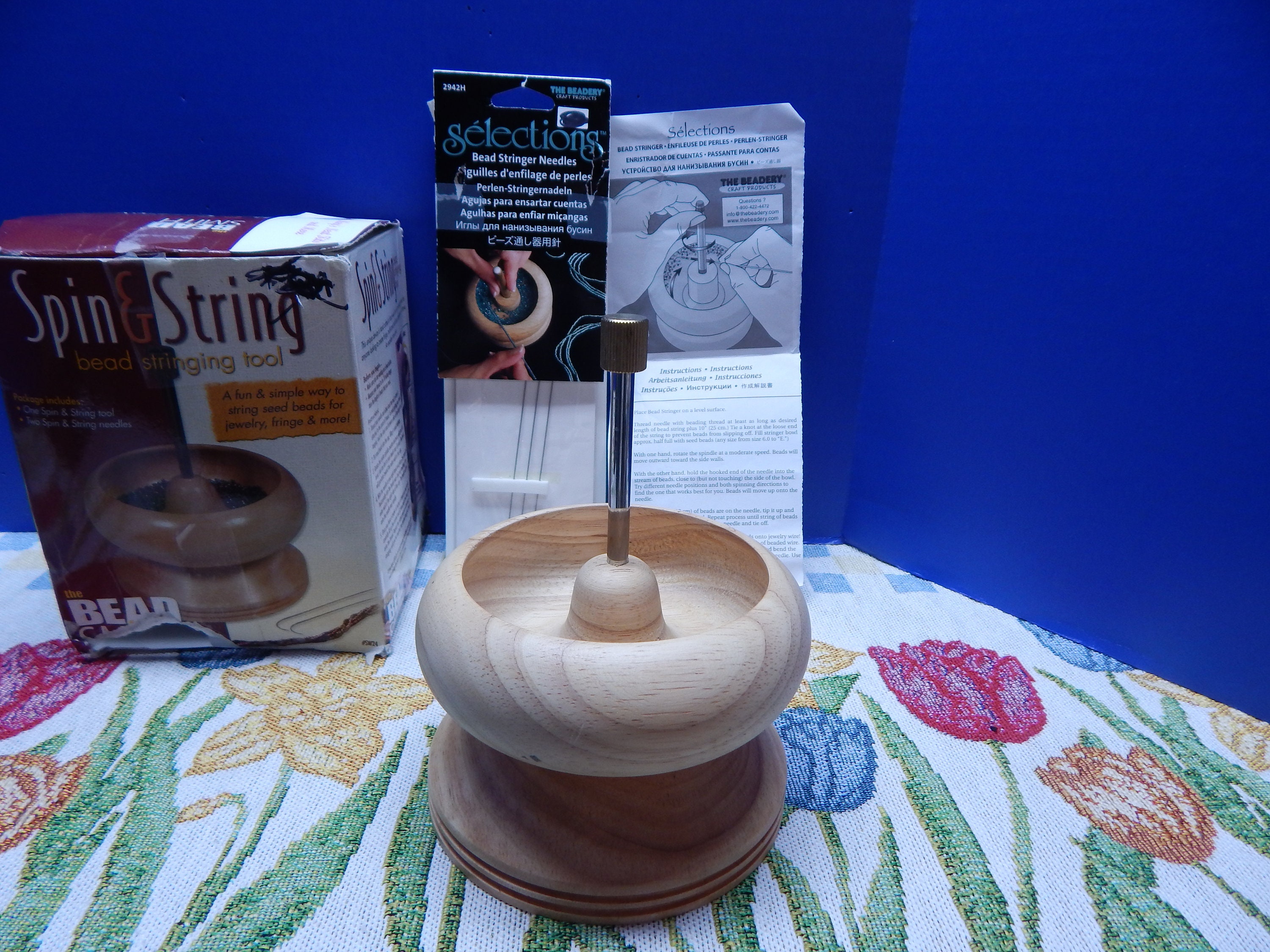  Dehua Wooden Bead Spinner Holder - Bead Bowl Spinner
