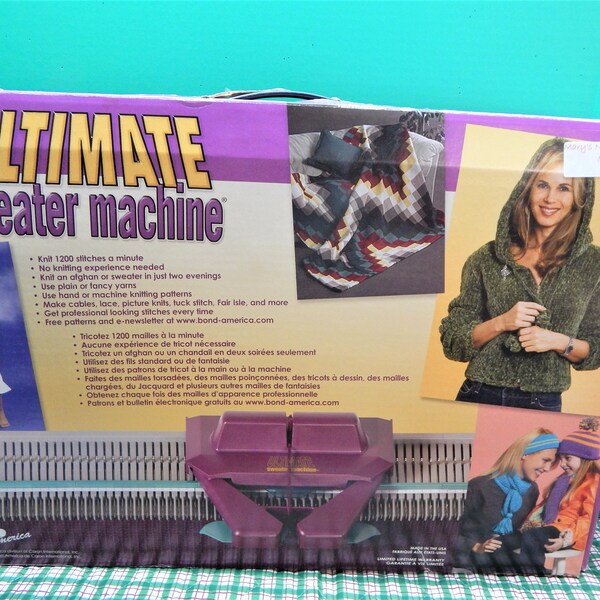 Ultimate Sweater Machine Etsy
