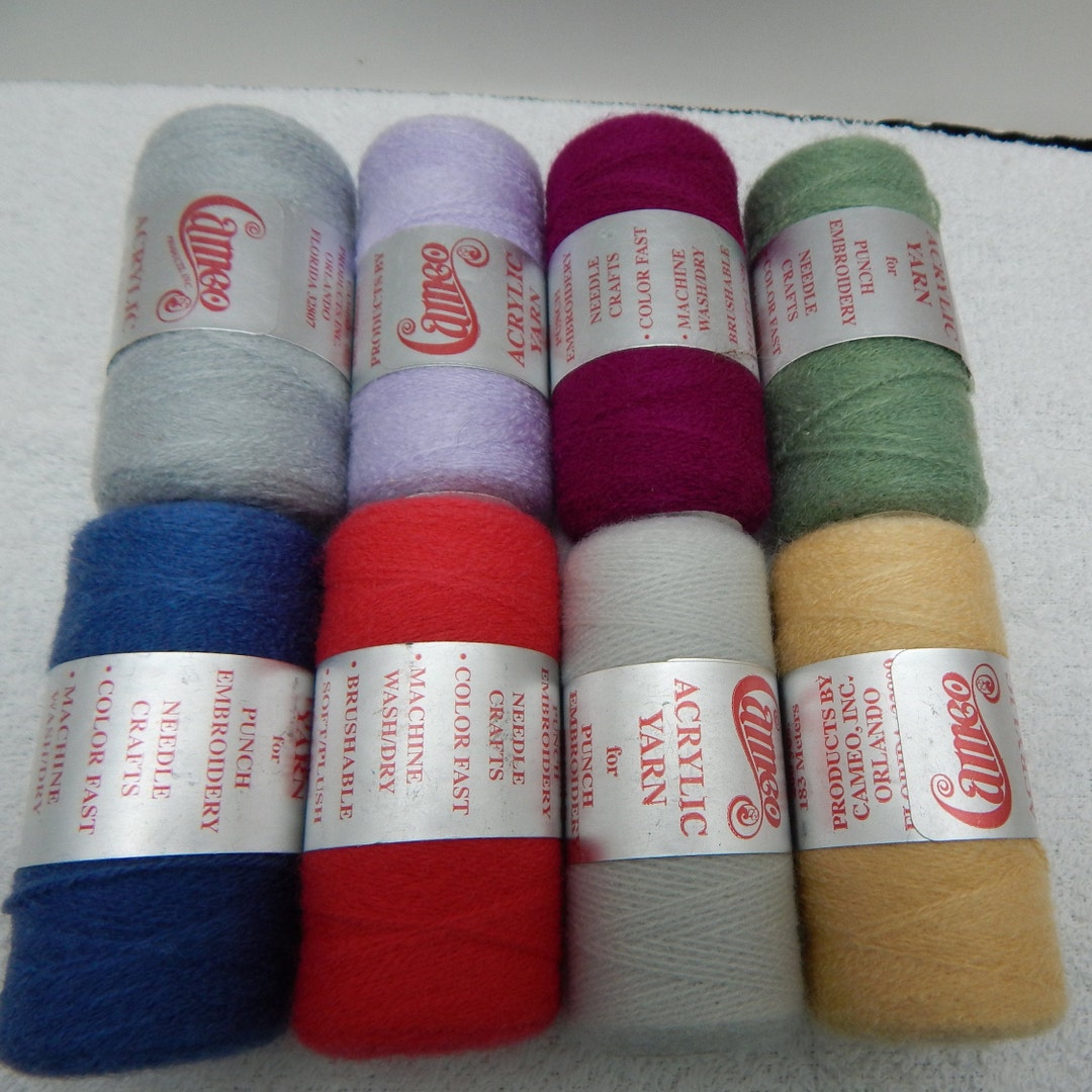 Pretty Punch Embroidery Spools Set of 8 Full Spools of a Etsy