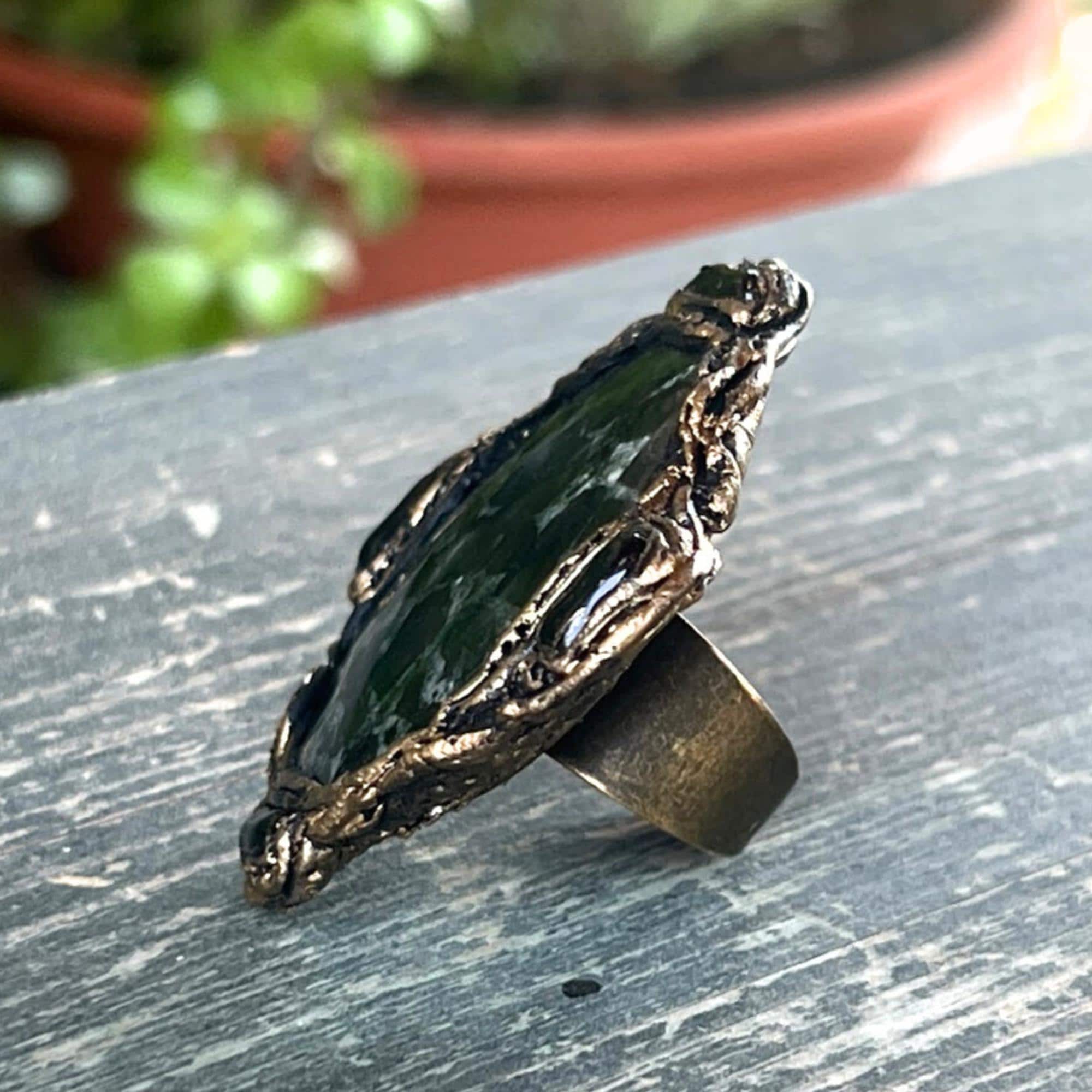 Tourmaline quartz ring discount