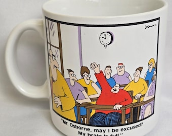Mug OZ The Far Side by Gary Larson Comic, vintage 1986