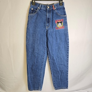 Disney Mickey & Co Mickey Mouse klassieke geborduurde jeans, kinderen: 26 inch, taille