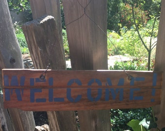 Welome Sign