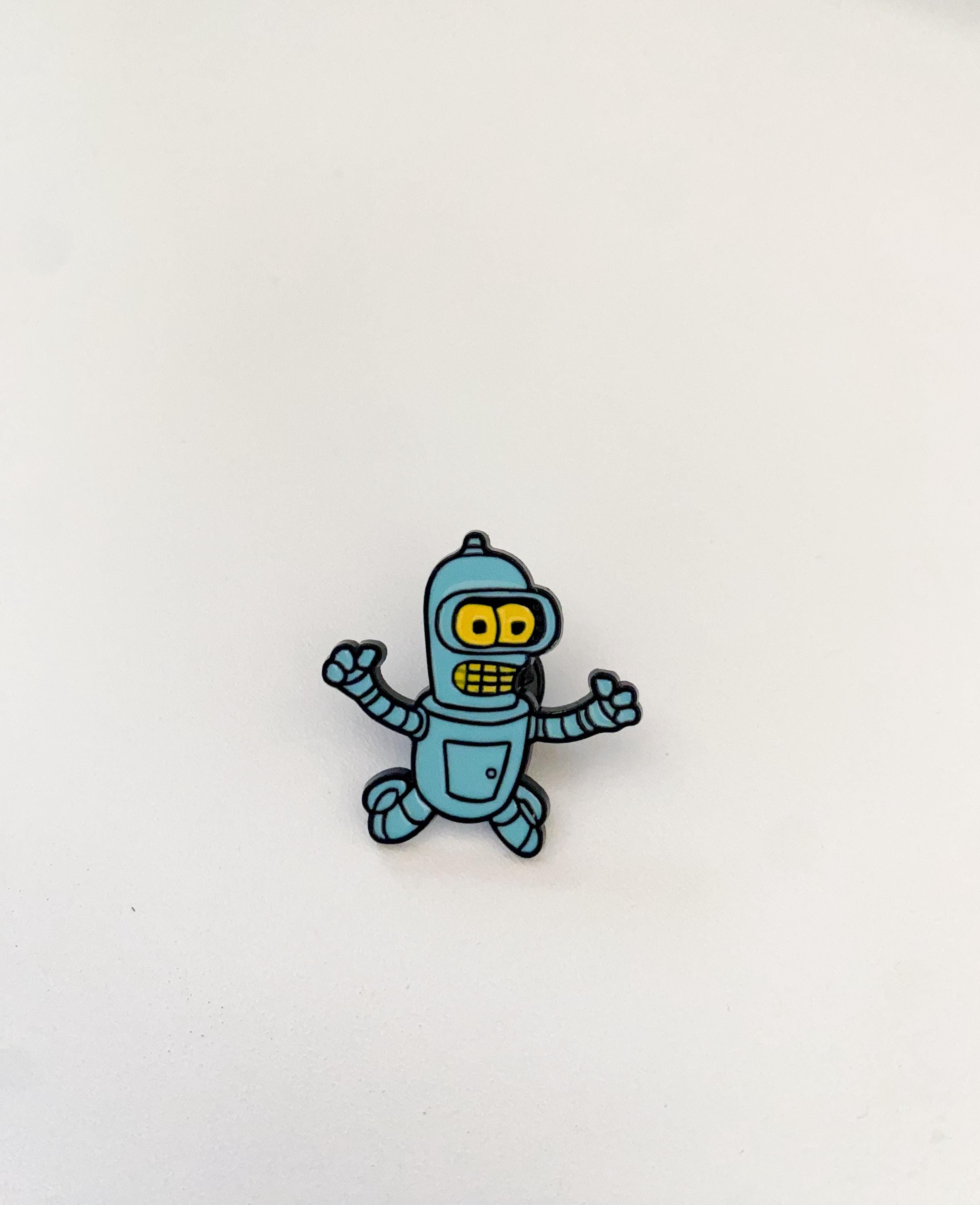Bender enamel pin