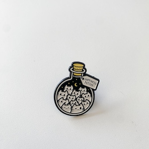 Cat potion bottle