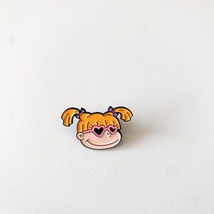Angelica Pickeles enamel pin - Rugrats