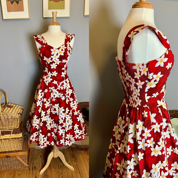 Vintage Hawaiian Dress • Vintage Cocktail dress •
