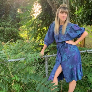 1960s Vintage Hawaiian Dress • Butterfly Dress • Hawaiian Dress • Vintage Rockabilly Dress • Vintage Pinup Dress • Summer Dress • Kaftan •